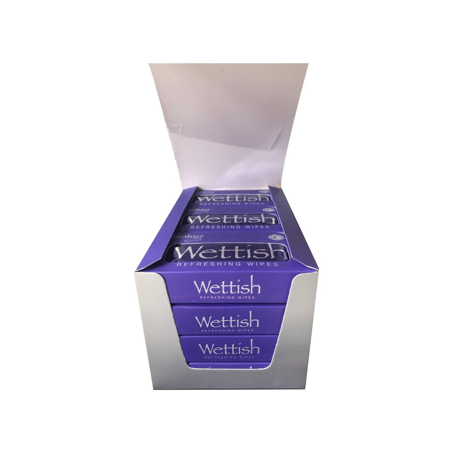 Hankies Wettish Refreshing Wipes Box β 12 Packs x 6 Wipes | Pocket-Friendly, Skin-Safe, Travel Essential
