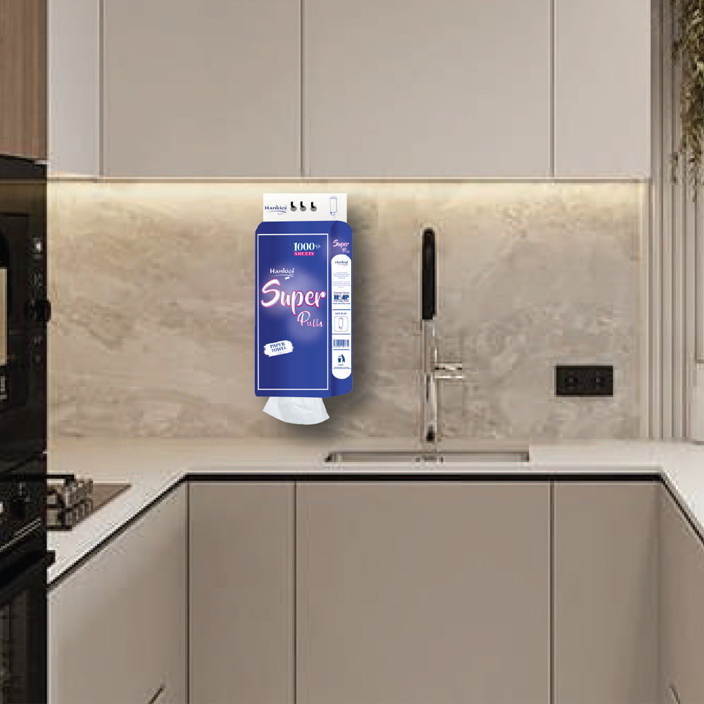 Hankies Super Pulls Paper Towel – 1000 Sheets | Extra Absorbent & Multipurpose