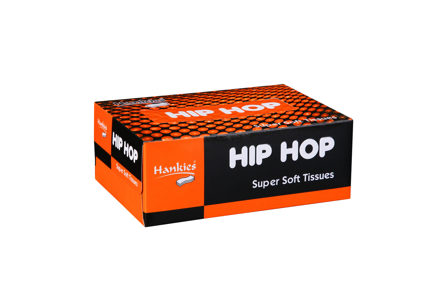 Hankies Hip Hop Super Soft Tissues - Fun, Stylish, and Ultra-Gentle 2-Ply Facial Tissues