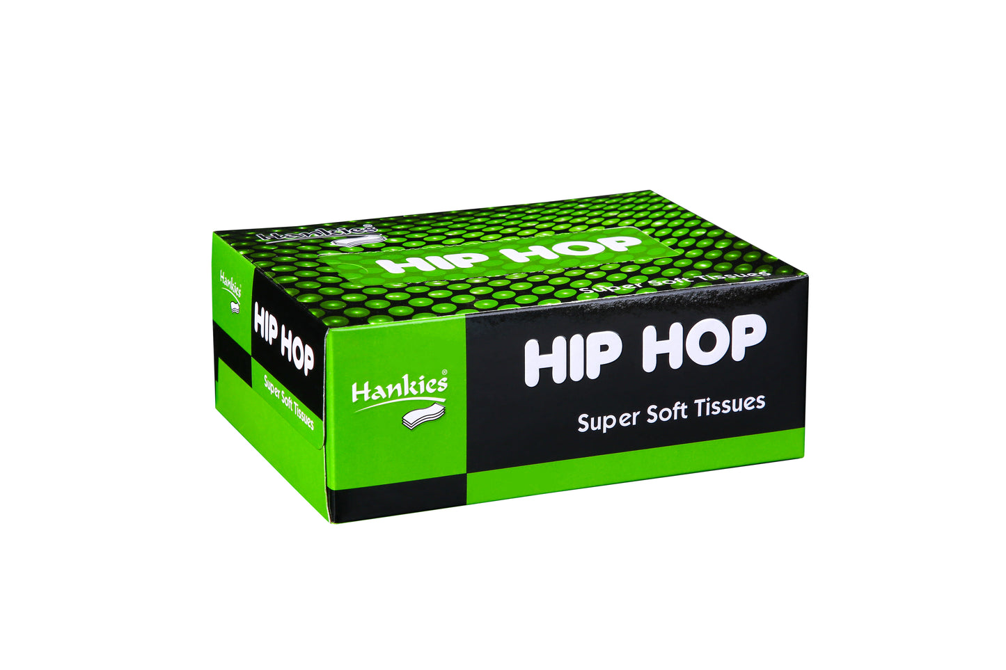 Hankies Hip Hop Super Soft Tissues - Fun, Stylish, and Ultra-Gentle 2-Ply Facial Tissues