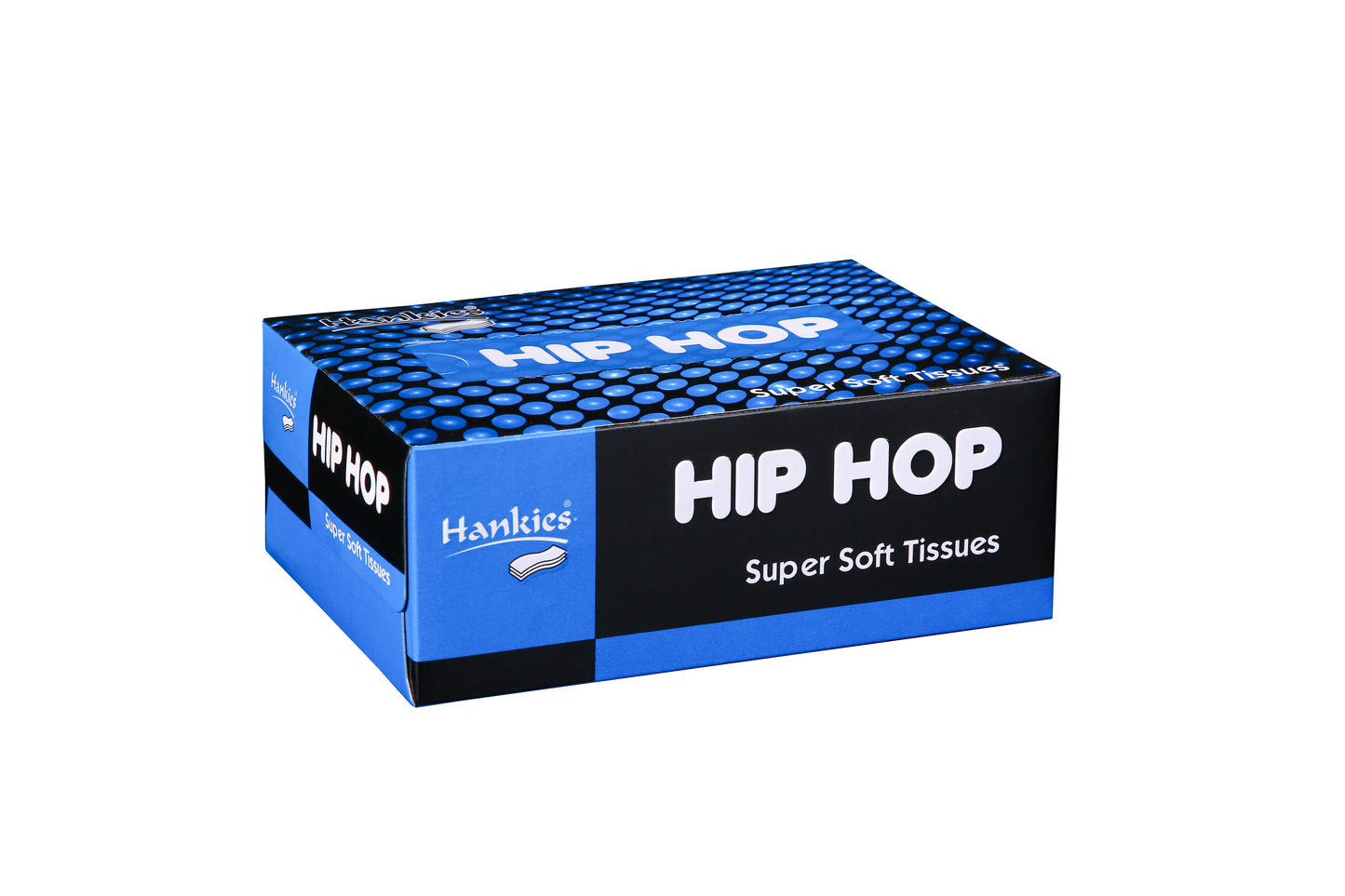 Hankies Hip Hop Super Soft Tissues - Fun, Stylish, and Ultra-Gentle 2-Ply Facial Tissues