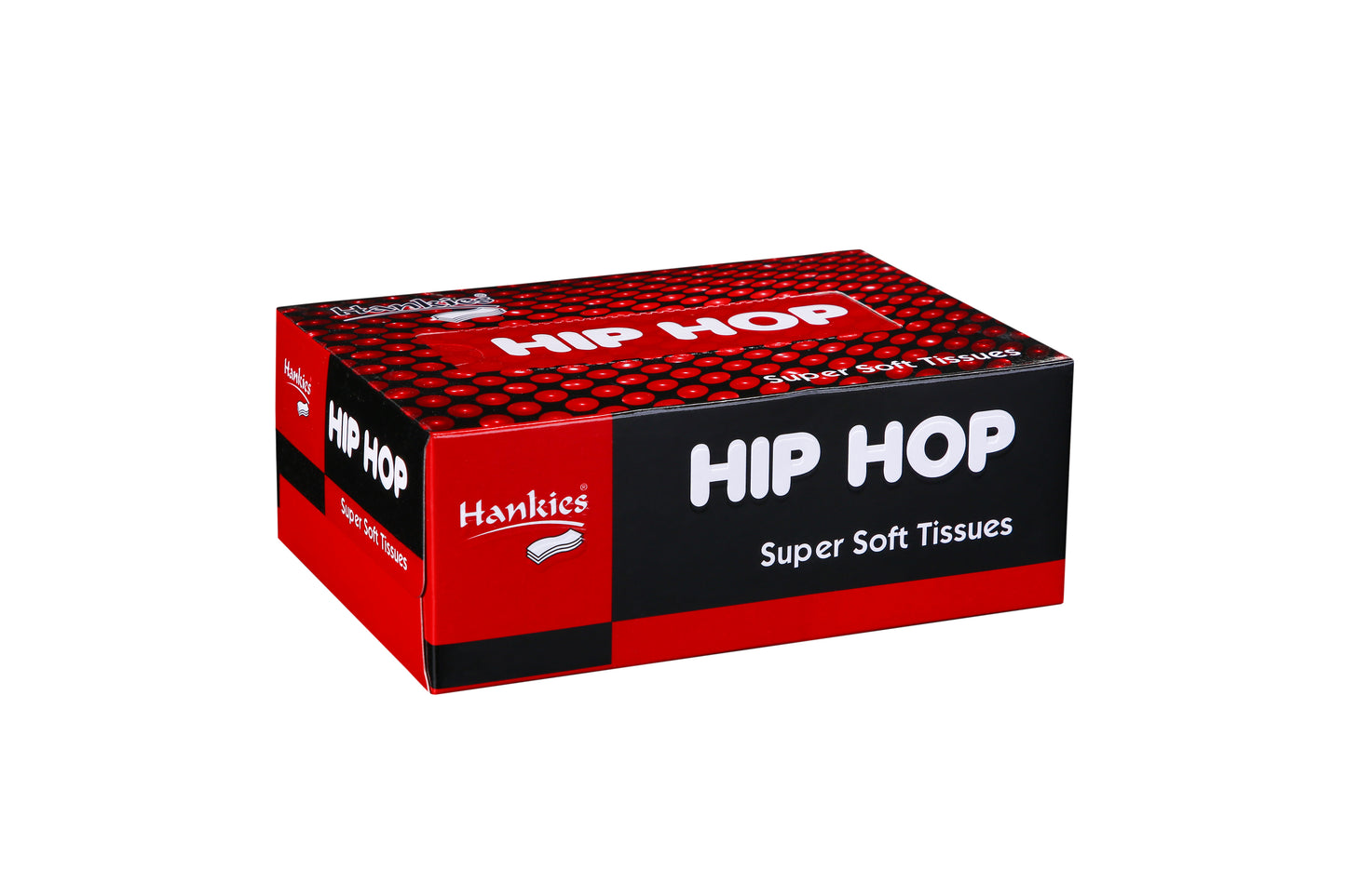 Hankies Hip Hop Super Soft Tissues - Fun, Stylish, and Ultra-Gentle 2-Ply Facial Tissues