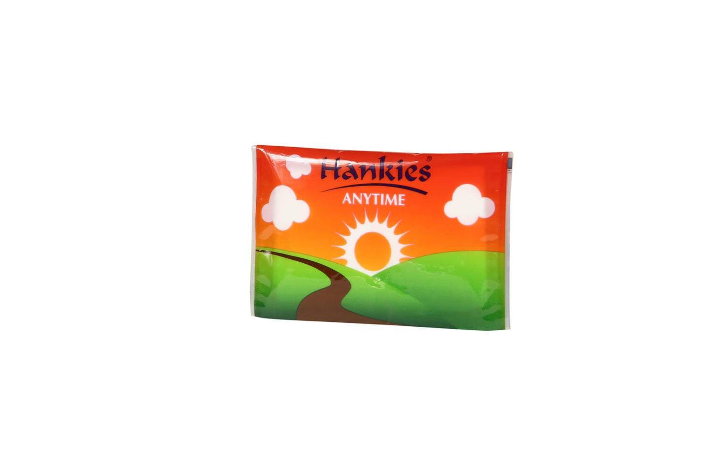 Hankies Any Time Dispenser Tissues - Portable Soft 2-Ply Facial Tissue (24 Pouches)