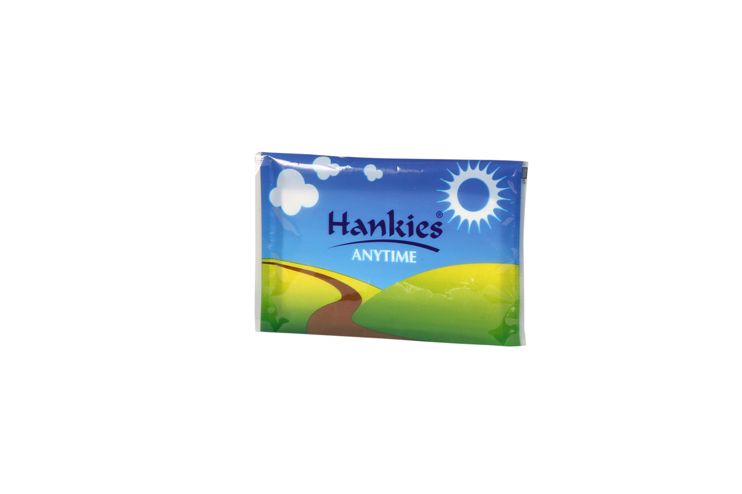 Hankies Any Time Dispenser Tissues - Portable Soft 2-Ply Facial Tissue (24 Pouches)