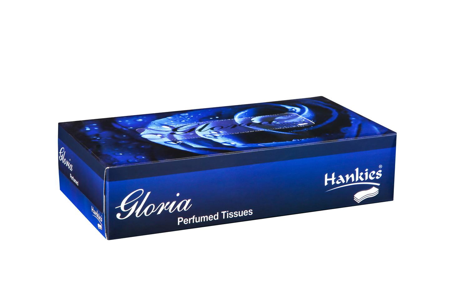 Hankies Gloria Perfumed Tissues - Supersoft 2-Ply Facial Tissues with Elegant Fragrance