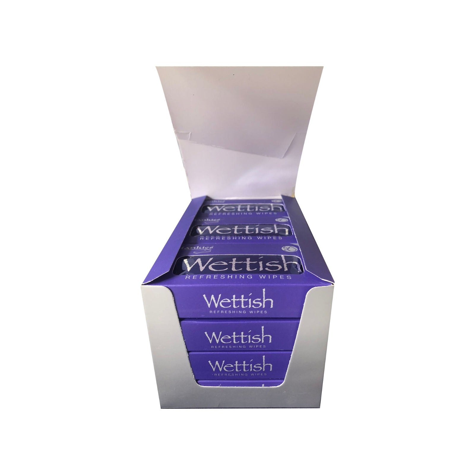 Hankies Wettish Refreshing Wipes Box – 12 Packs x 6 Wipes