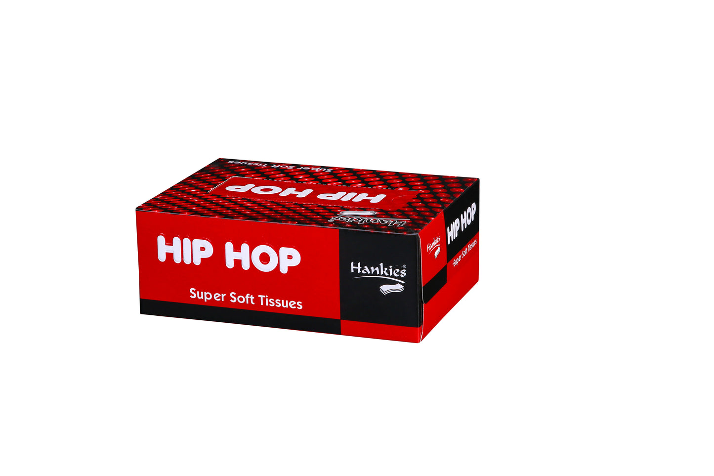 Hankies Hip Hop Super Soft Tissues - Fun, Stylish, and Ultra-Gentle 2-Ply Facial Tissues