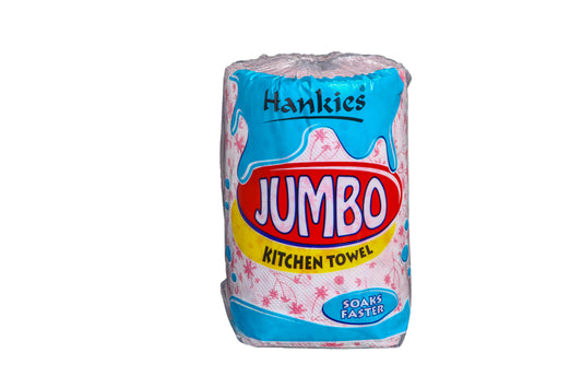 Hankies JUMBO Kitchen Towel Printed - Ultra-Absorbent, Fast-Soaking Paper Towels