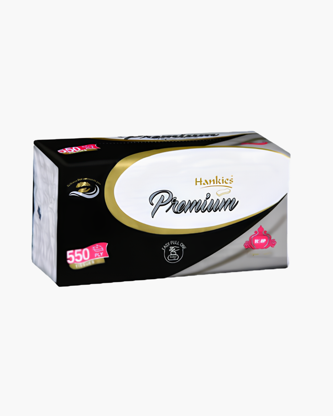 Hankies Premium Perfumed Facial Soft Pack – 550 Sheets, 2-Ply | Fragrant Tissue Soft Pack Pakistan