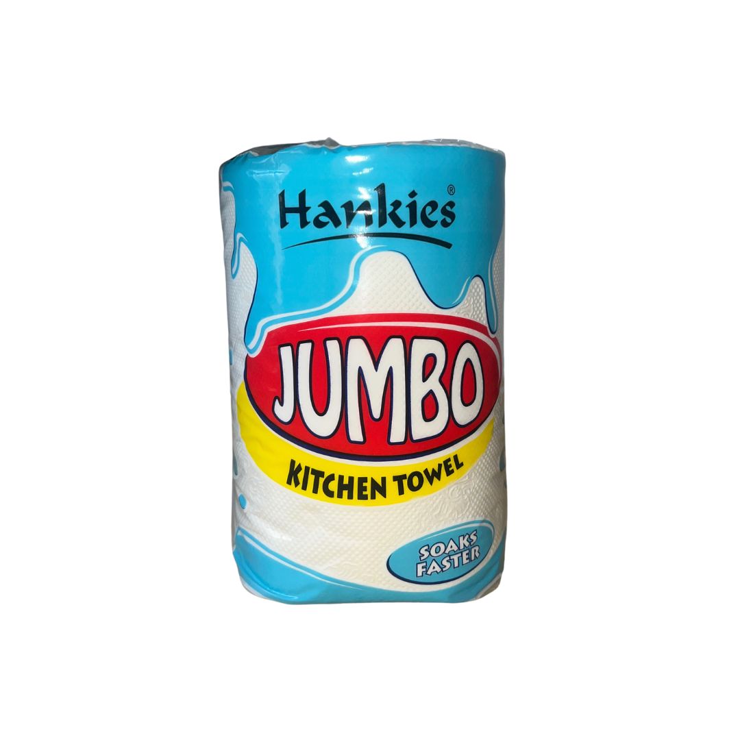 Hankies JUMBO Kitchen Towel Printed - Ultra-Absorbent, Fast-Soaking Paper Towels