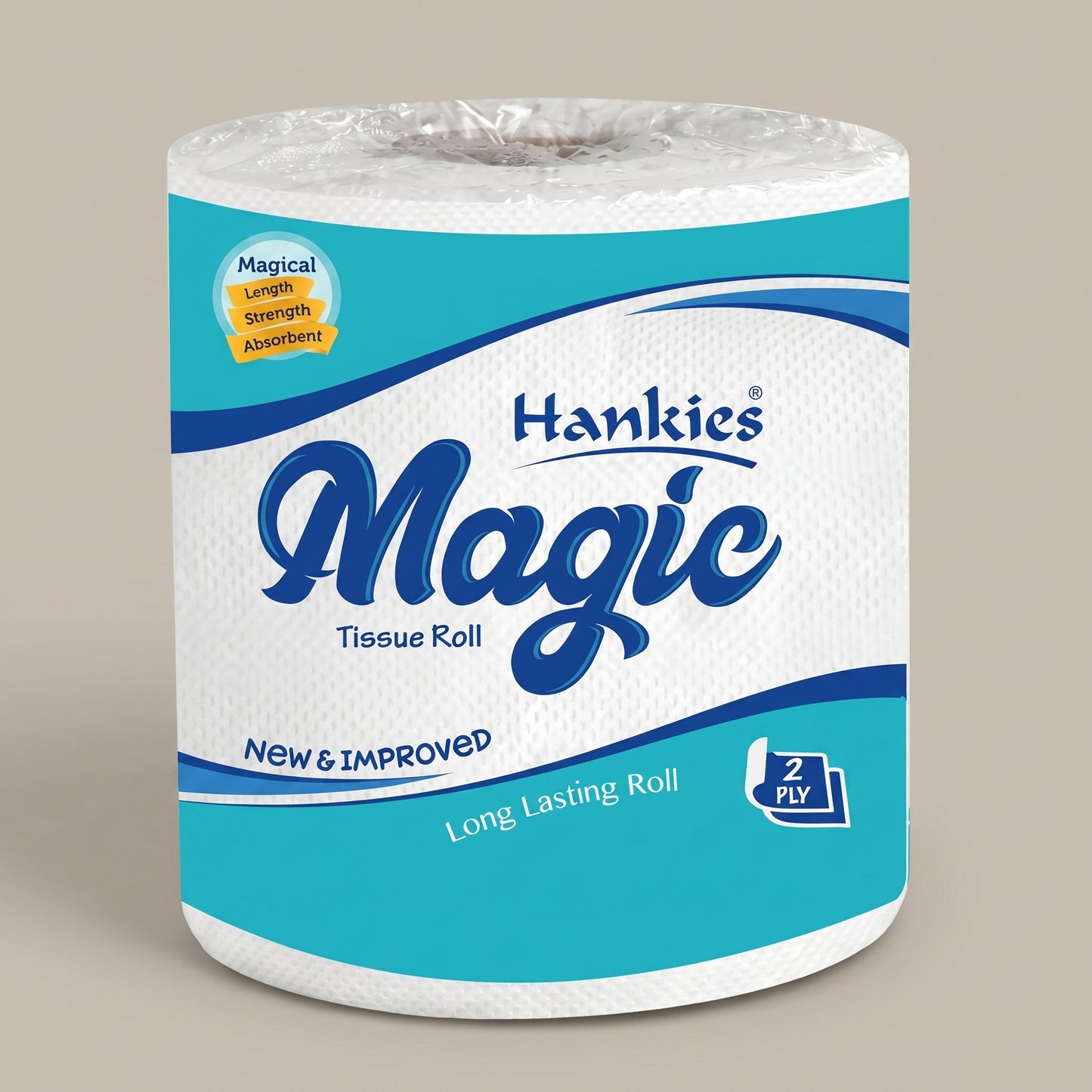 Hankies Magic Small Toilet Roll – 2-Ply | Economy Toilet Paper Pack Pakistan