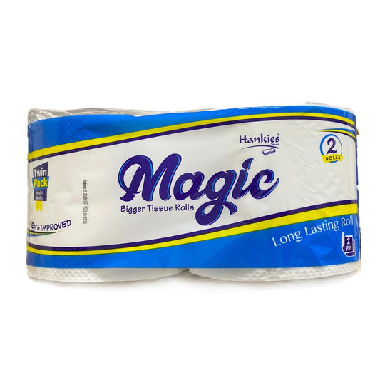 Magic Twin Tissue Rolls – 2-Ply